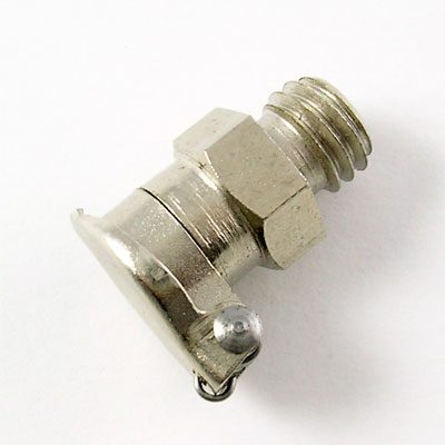Klappöler M 8 vernickelt 