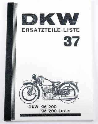 DKW Ersatzteilliste Nr. 37  