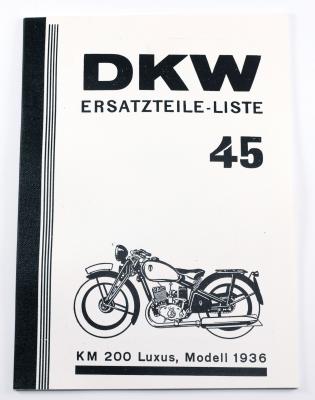 DKW Ersatzteilliste Nr. 45  
