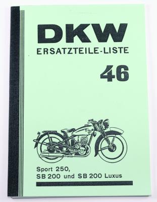 DKW Ersatzteilliste Nr. 46  