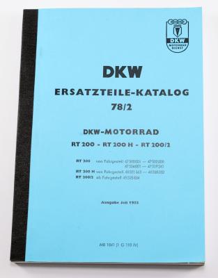 DKW Ersatzteilliste Nr. 78/2 