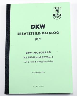 DKW Ersatzteilliste Nr. 81/1 