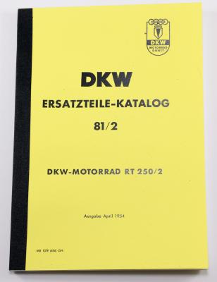DKW Ersatzteilliste Nr. 81/2 