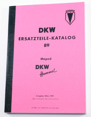 DKW Ersatzteilliste Nr. 89 