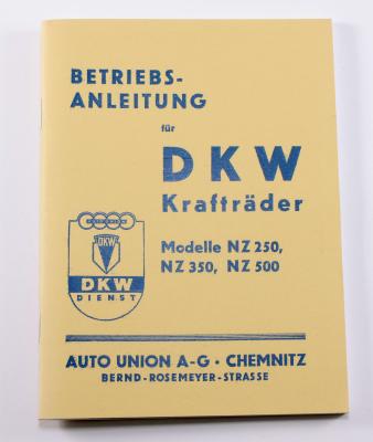 DKW NZ 250/350/500 (Bedienungsanleitung) 