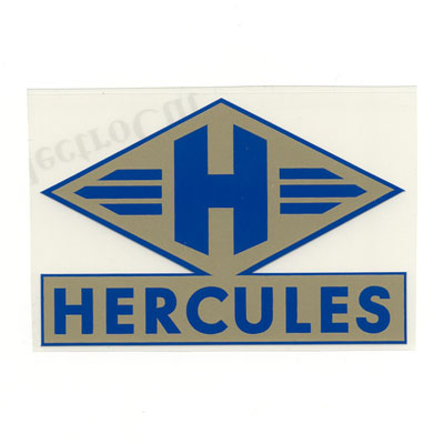 Hercules: "H" mit Raute und "Hercules" 