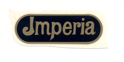 Imperia: "Imperia" im oval 