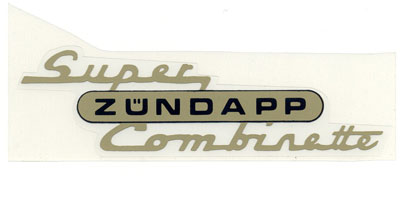 Zündapp: "Zündapp Super Combinette" 