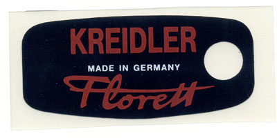 Kreidler: Werkzeugkastenaufkleber für Florett 