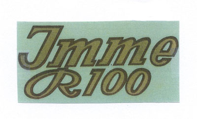 Imme: "Imme R 100" 