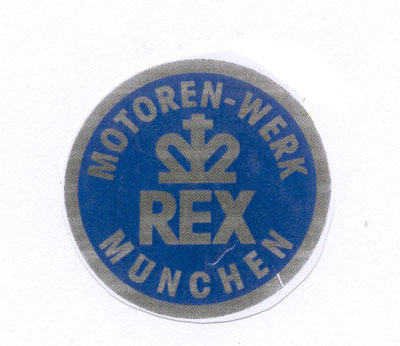 Rex: "Rex Motoren Werk München" 