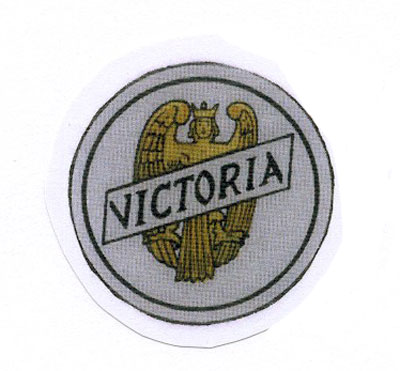 Victoria: Emblem mit Adler und "Victoria" 