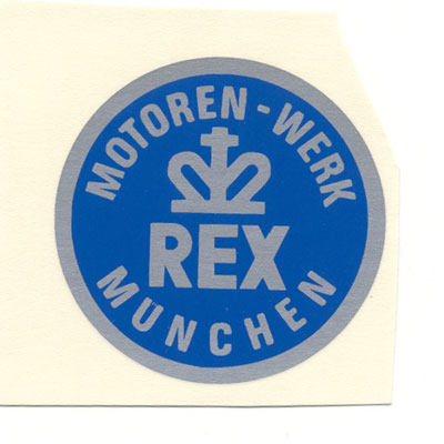 Rex:  "Motoren Werk Rex München" 