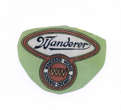 Wanderer: "Wanderer" mit Emblem 