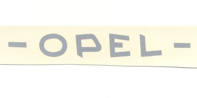 Opel: "Opel" 