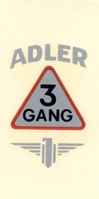 Adler: "Adler 3-Gang" 
