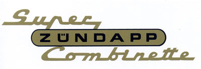 Zündapp: "Super Zündapp Combinette" 