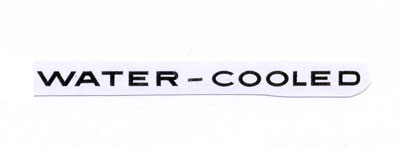 Zündapp: "Water-Cooled" 