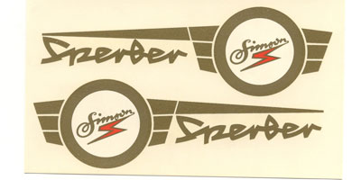 Simson: "Sperber" mit Simson Emblem 