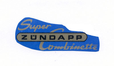 Zündapp: "Super Zündapp Combinette" 
