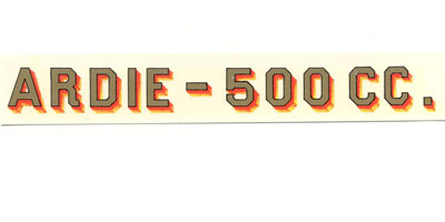 Ardie: "Ardie 500 ccm" 