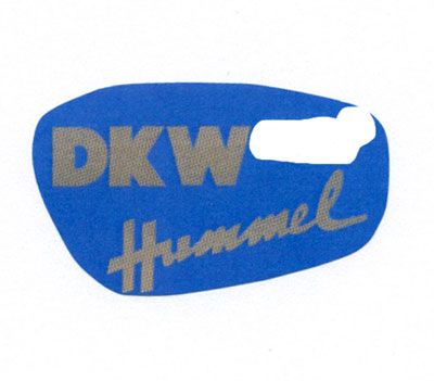 DKW: "DKW Hummel" (gold) 