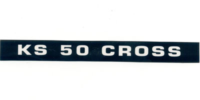 Zündapp: "KS 50 Cross" 