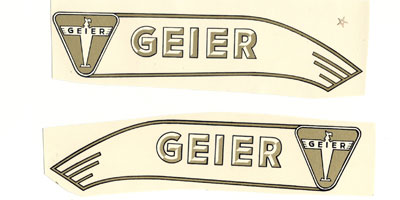 Geier: "Geier" mit Schweif 