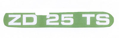 Zündapp: "ZD 25 TS" 