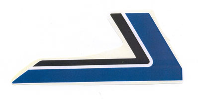 Zündapp: gebogener Streifen 