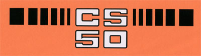 Zündapp: "CS 50" mit Blöcken 