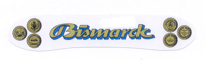 Bismarck: "Bismarck" mit Münzen 