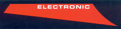 Hercules: "ELECTRONIC" mit rotem Feld 