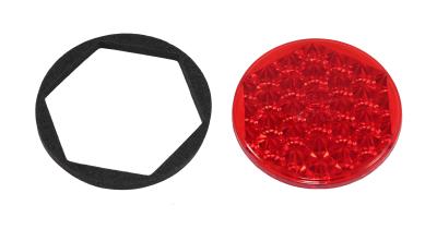Rotes Glas für Schlußleuchte 